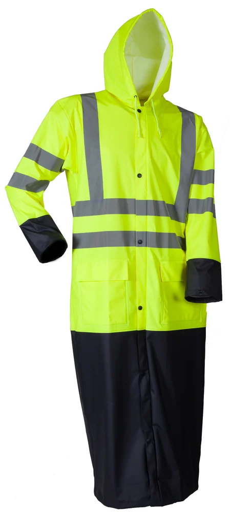 Regnfrakk LR8085 gul størrelse 4XL v:8909463 Regnfrakk LR8085 gul størrelse 4XL v:8909463