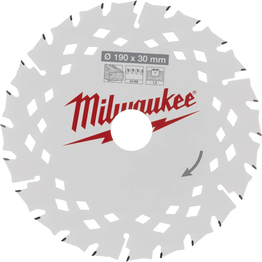MILWAUKEE SIRKELSAGBLAD W190X30X1,8X24 v:6478974 MILWAUKEE SIRKELSAGBLAD W190X30X1,8X24 v:6478974