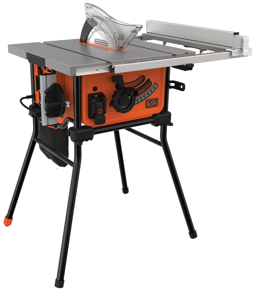 Bordsag BLACK+DECKER BES720-QS 1800 W 254 mm med aluminiumsbord og presis kløyving v:7085202