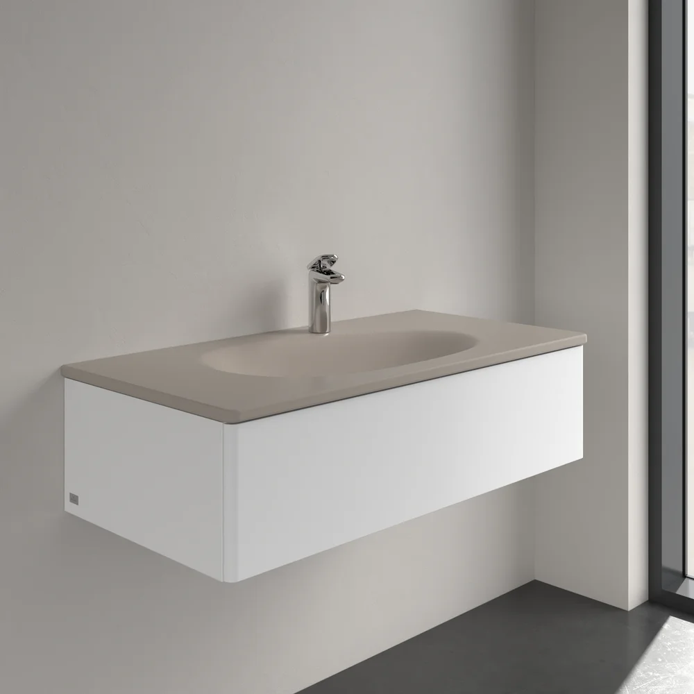 V&B ANTAO SERVANT C+ 100X50 U/OVERLØP ALMOND v:2735632