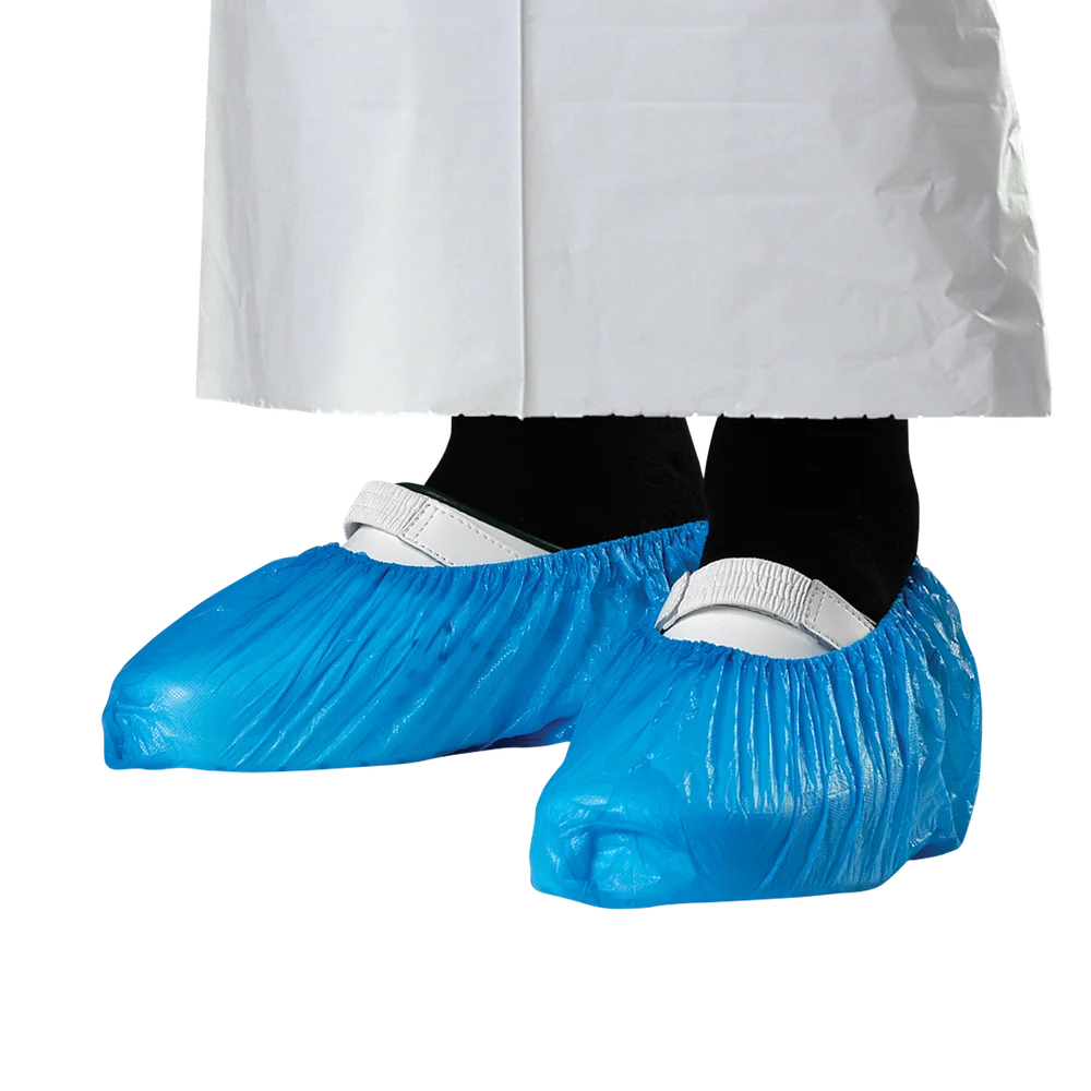 Overtrekk sko plast 16” blå v:9844851