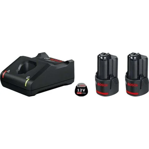 GBA 12V 2,0Ah + GAL 12V-40 Bosch Ladepakke 2300371