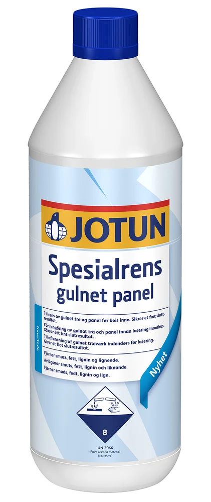 Spesialrens gulnet panel 1 liter v:7309548 Spesialrens gulnet panel 1 liter v:7309548