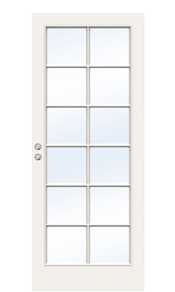 DØR SD COMPACT SP12 9X21 HVIT v:5722490