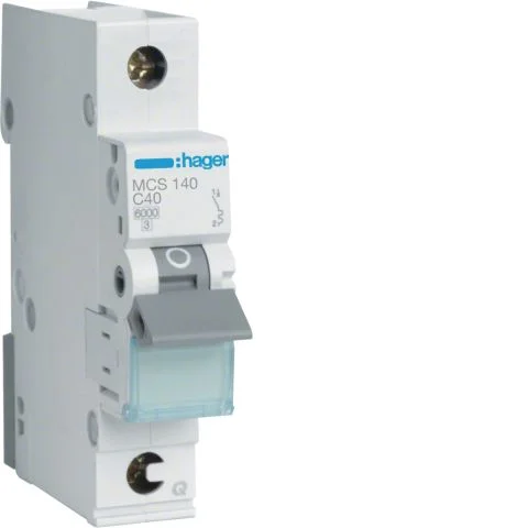 MCS140 Hager Miniatyrbryter 3027554