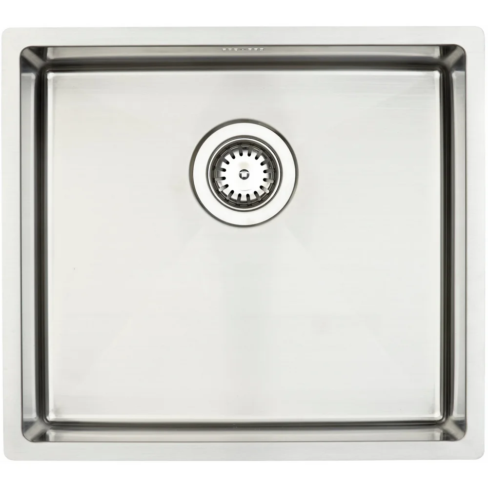 LAVABO KUBUS 450 SOFT KJØKKENVASK RUSTFRITT STÅL v:8405598