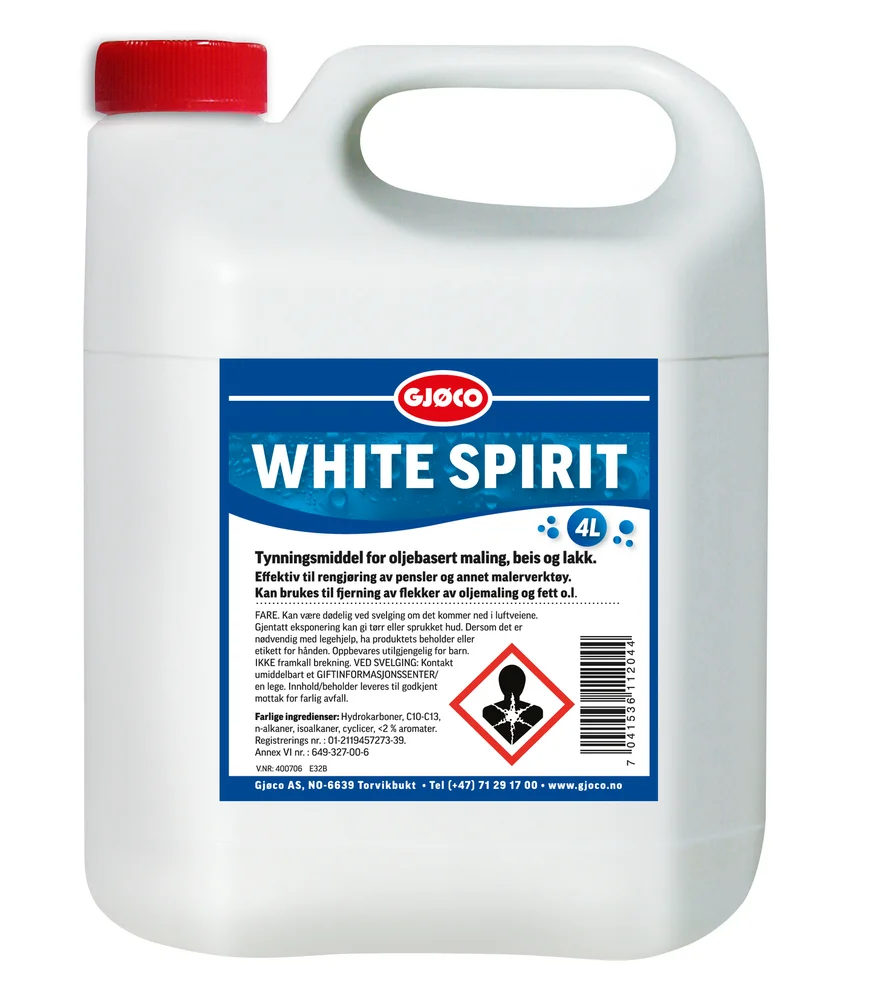 WHITE SPIRIT (TYNNER 2302) 4L v:4234209 WHITE SPIRIT (TYNNER 2302) 4L v:4234209