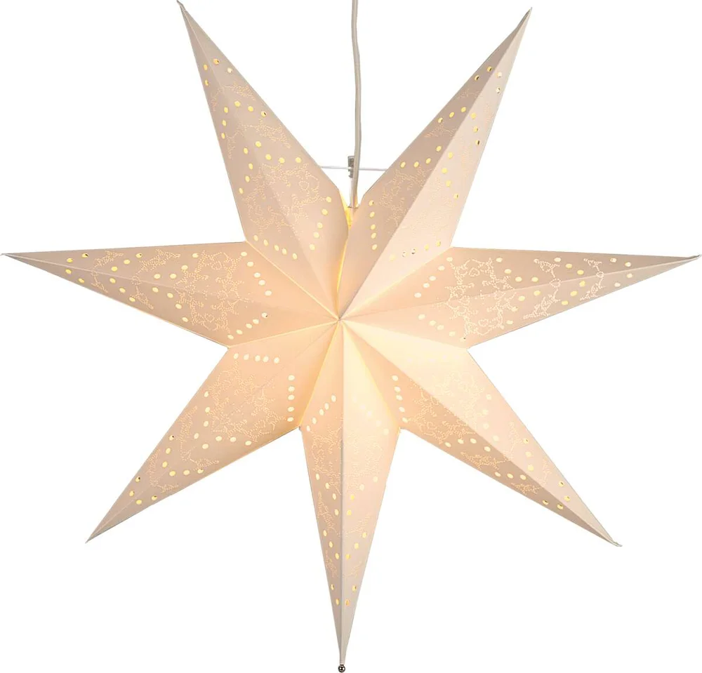Sensy LED-lys papir julestjerne v:7473105 Sensy LED-lys papir julestjerne v:7473105