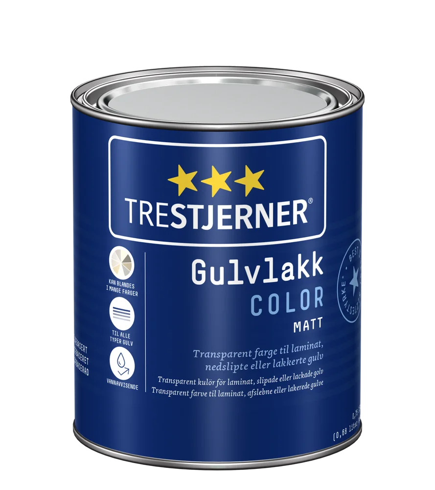 TRESTJERNER GULVLAKK COLOR 0.68L v:5066242