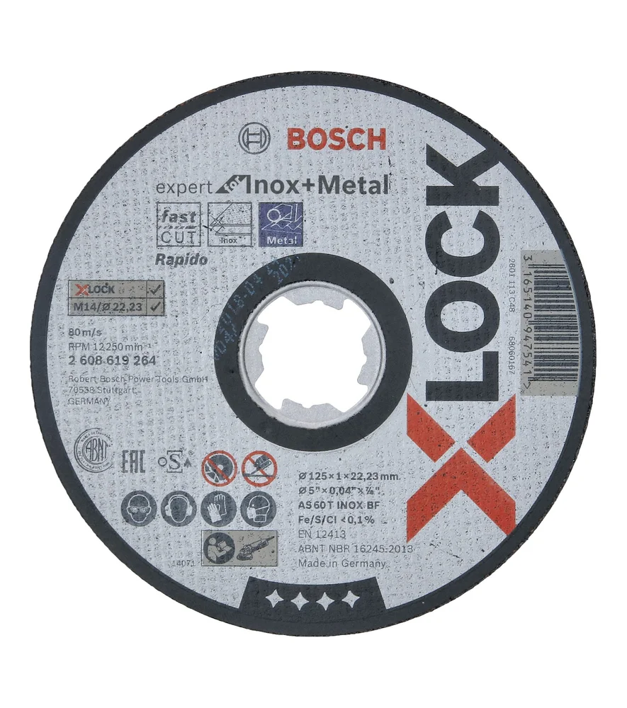 BOSCH KAPPESKIVE X-LOCK EFMI 125X22, v:2953012 BOSCH KAPPESKIVE X-LOCK EFMI 125X22, v:2953012