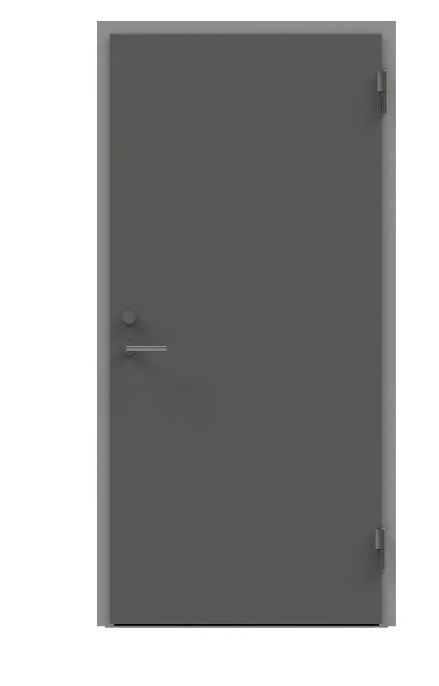 Branndør A60 høyre enfløyet karm 90 x 210 cm v:1773105 Branndør A60 høyre enfløyet karm 90 x 210 cm v:1773105