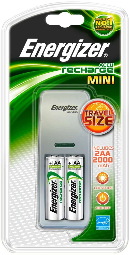 Energizer® batterilader MINI 2AA v:9880222