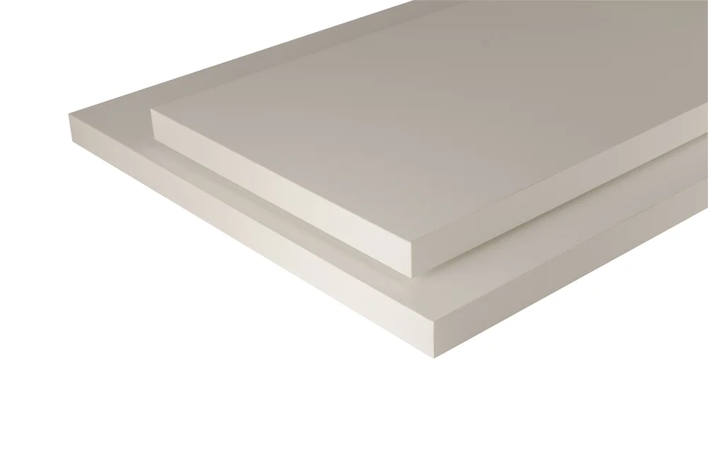 Hobbyplate melamin hvit 18x200x2400 mm v:9812490