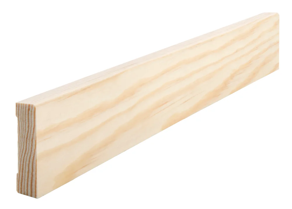 Gulvlist rund kant ubehandlet Furu 12×045 v:8308709 Gulvlist rund kant ubehandlet Furu 12×045 v:8308709