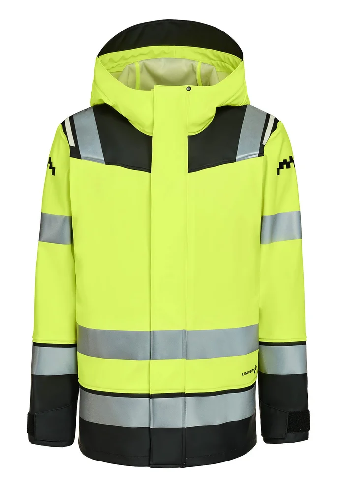 REGNJAKKE BERG 8990 KL.3 GUL/SVART v:9017525