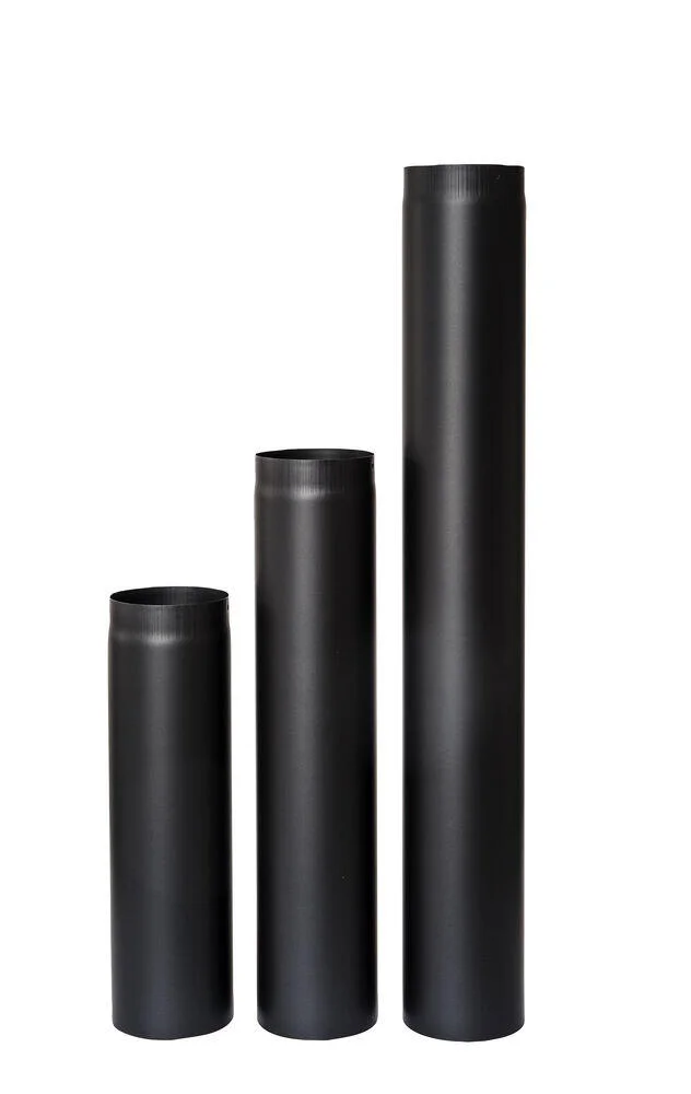 Tolmer røkrør Ø125x L 1000 mm v:1310760