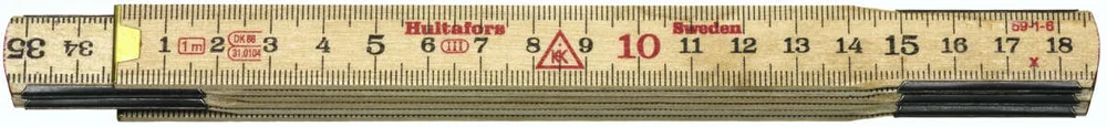 Hultafors Meterstokk 59-2-10 v:9460070 Hultafors Meterstokk 59-2-10 v:9460070
