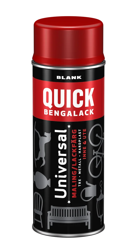 Bengalack spray signalrød blank 400 ml v:6837867 Bengalack spray signalrød blank 400 ml v:6837867
