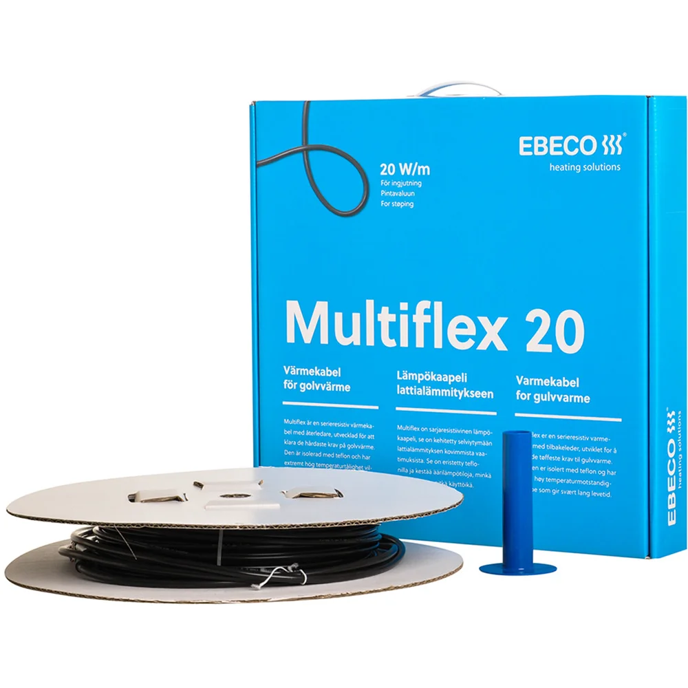 EBECO MULTIFLEX 20 VARMEKABEL 53 M 1090 W v:8472114 EBECO MULTIFLEX 20 VARMEKABEL 53 M 1090 W v:8472114