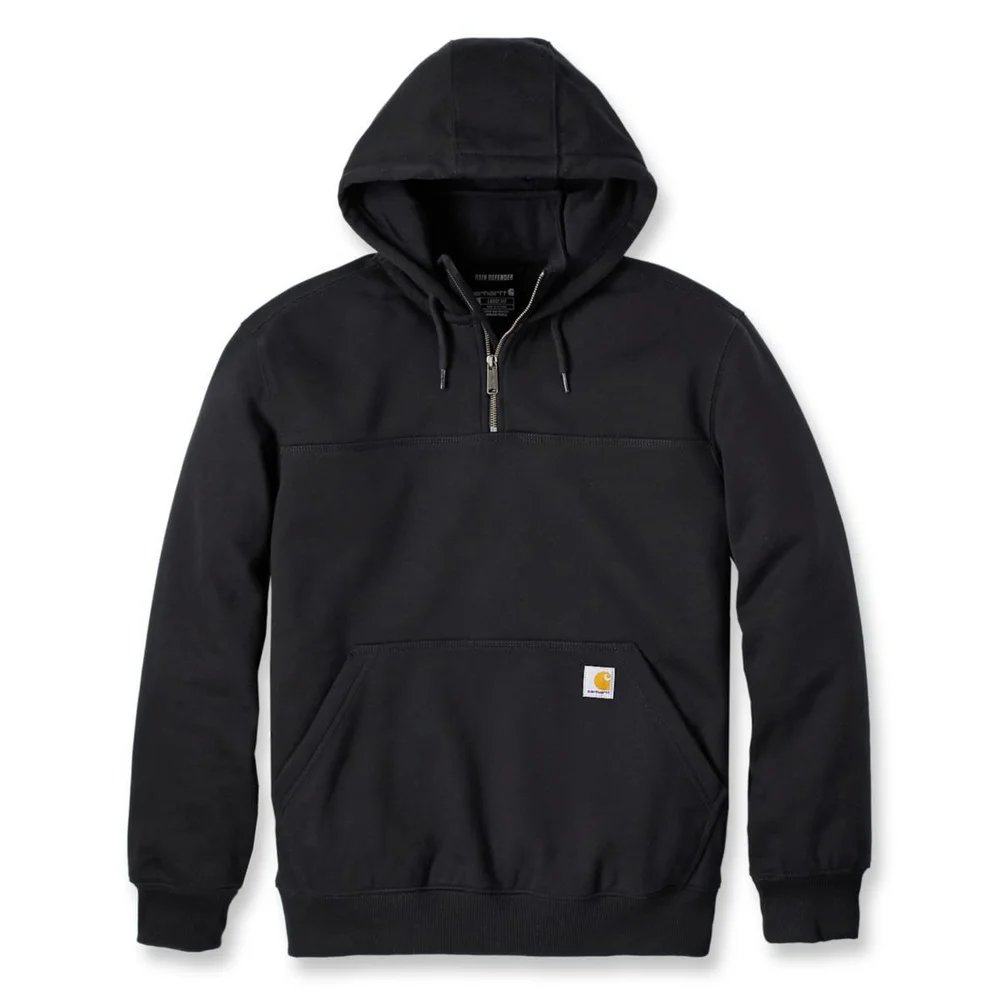 Carhartt Hettegenser halvzip, svart v:5194604 Carhartt Hettegenser halvzip, svart v:5194604