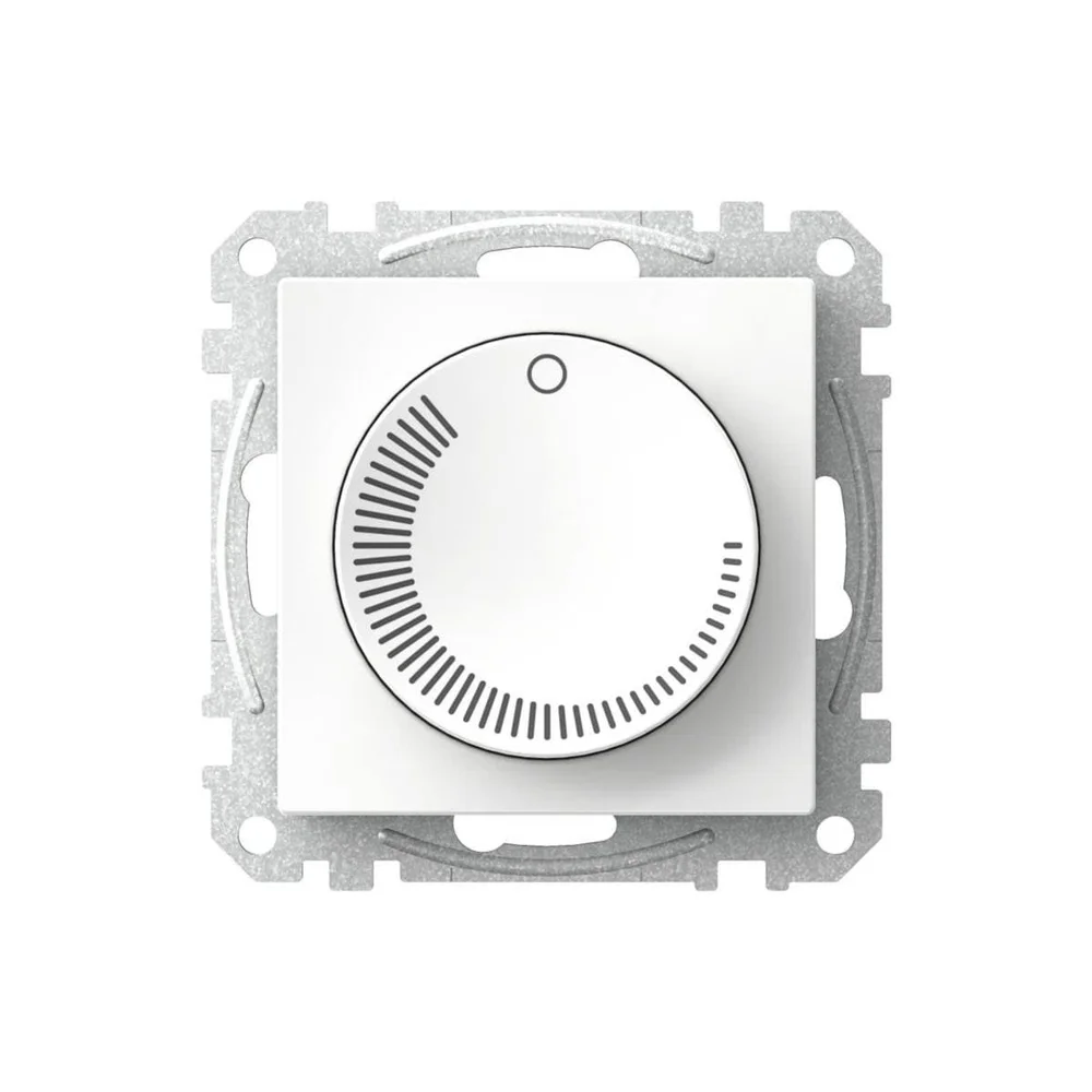 Schneider Electric Dimmer, Exxact, vrid, hastighetsregulator, 400VA, innfellbar, IP20, skrueforbindelse, hvit v:1911159