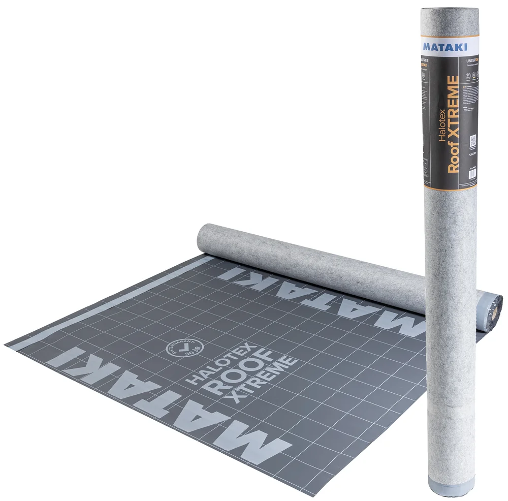 Undert 1,50x25m halotex roof xtreme diffusjonsåpent mataki v:2418624 Undert 1,50x25m halotex roof xtreme diffusjonsåpent mataki v:2418624