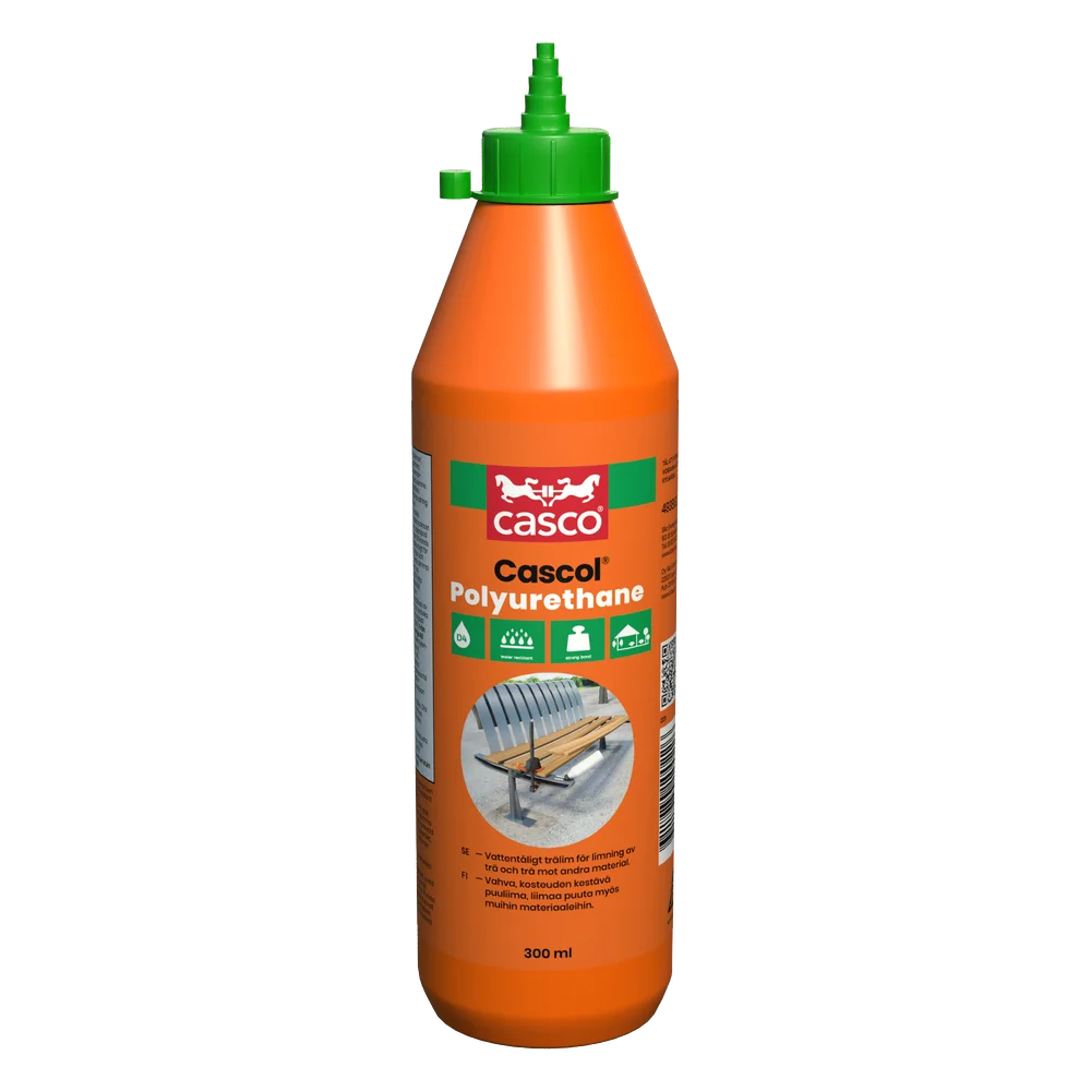 Casco trelim polyurethane 300 ml | D4 fuktbestandig lim med sterk heft v:2037780