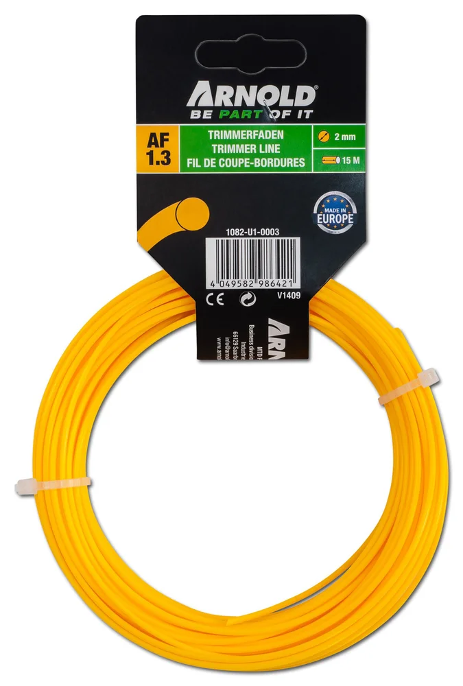 Trimmertråd rund 2,0 mm 15 meter v:7060193