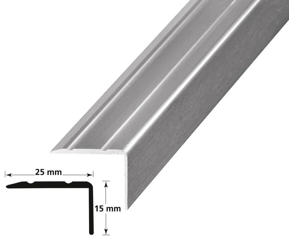 Trappenese nr 9 sølv eloksert 2 meter v:5807062